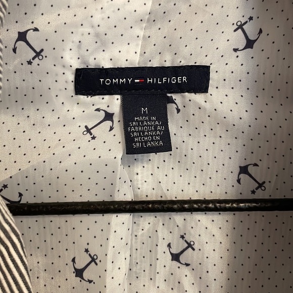 Tommy Hilfiger pinstriped blazer, size medium - Picture 2 of 3